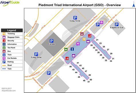 Gso airport code - Piedmont Triad International Airport 1000-D Ted Johnson Parkway Greensboro, NC 27409 Airport website opens external site in a new window. Ticket counter. Main Terminal This location does not accept cash or checks. Sunday - Friday: 4 a.m. - 7:45 p.m. Saturday: 4 a.m. - 6 p.m. Animal relief area. Lower level 